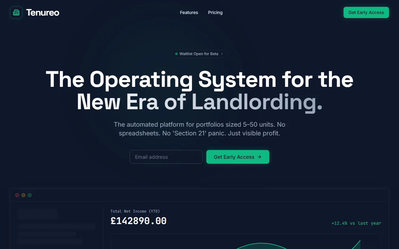 Tech SaaS marketing site by ProperSites